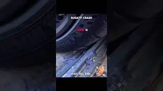 Bugatti crash 💀 #viral #shorts #cars #fastflame #cartok