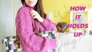 What's in My Work Bag + Update on Fossil Rachel Tote Condition
