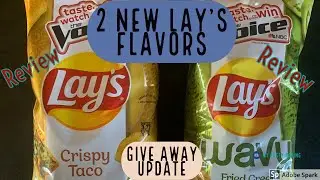2 New Lay's Potato Chip Flavors