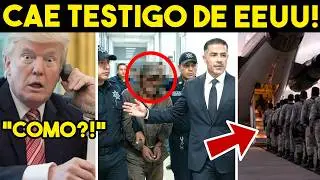 Pánico total! CAE EN LA FRONTERA, Harfuch los sorprende. Atoran a Trump con c4rt3l.