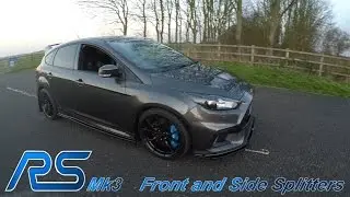 Ford Focus RS Mk3 - Front and Side Splitters