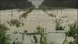 Dramatic footage of the Queensland floods