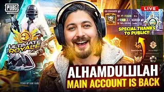 LETS GO FOR LEGEND ON MAIN ACCOUNT🔥100 LEVEL SOON IA | TMG MARKHOR | PUBG Live Stream