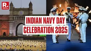 Navy Day Celebration: Indian Navy Hosts Beating Retreat & Tattoo Ceremony At Gateway Of India