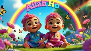 Allah Ho Allah Ho | Islamic poem | Urdu Rhymes for Children | Lullabies for Kids | Kids Lori