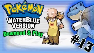 Pokemon Water Blue Nuzlocke (GBA ROM HACK 2021) - Download and Play - BATTLE VS MR.FUJI - #13