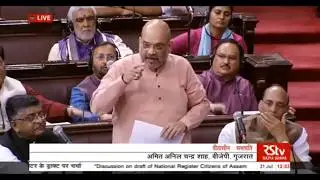 Under attack by Amit Shah, Congress MPs create ruckus in Rajya Sabha