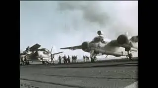 S2F Trackers Launch From Aircraft Carrier (1962) | Cold War Naval Aviation & Anti‑Submarine Warfare