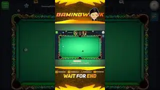 impressive trickshot in Atlantis 8 Ball Pool#gamingwithk #8ballpool #lev