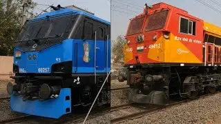 Dangerous WAG 12, WAG 9, WAG 5, WDG4 Locomotives Maal Gaadi Compilation Indian Railways
