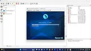 How to do import and install Parrot security os on GNS3