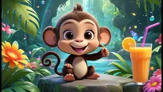 The Monkey Stole My Juice Box &ndash; No Fair + More | Silly Monkey Adventure Rhyme for Kids