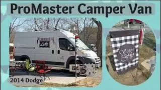 2014 Dodge ProMaster Camper Van // Sisters on the Fly Rally // VanLife  // Female Van Build