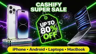 CASHIFY SUPER SALE 🔥 iPhone सिर्फ 5K Se! Flagship Phones 10K Under | Live Price Loot | Kaju Tech