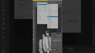 Quick Line Art from image in 60 Seconds: Photoshop Tutorial #photoshop