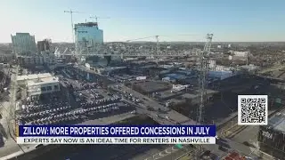 More properties offered rent concessions in July, per Zillow