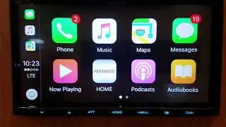 Carplay and Android Auto on Kenwood DMX7704S