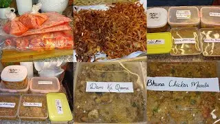 My eid(meal) prep  breakfast, lunch dinner and  dawat preparation l bihari botti kabab  malai botti