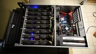 Building a Mining Rig with a ROSEWILL RSV-L4000B Server Case!