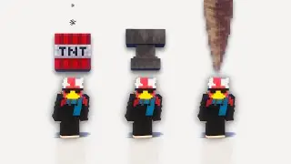 I Tried Taking ALL the Damage in Minecraft
