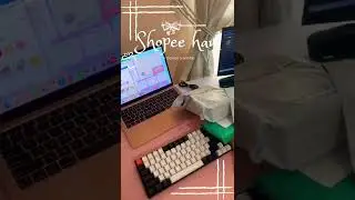 Shopee haul for my keyboard mods.