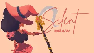 Drawing A Witchy Woman. | silent | KrysaraDraws