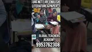 Global Teachers AcademyBest coaching centre for UGC NET/JRF #englishliterature #harishankarmishra