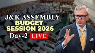 LIVE: 2nd Day of J&K Assembly Budget session 2026 |NC |CM Omar Abdullah |BJP | PDP | Congress