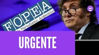 The scathing report that FOPEA has just released against Milei