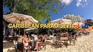George Town Cayman Islands 🇰🇾 | Stunning Seven Mile Beach Walk 🌴☀️
