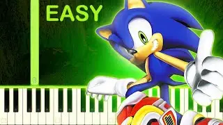 Won't Stop, Just Go! | SONIC ADVENTURE 2 - EASY Piano Tutorial
