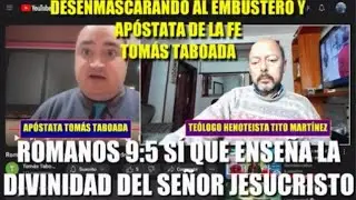 DESENMASCARANDO AL SATANISTA Y AP&Oacute;STATA DE LA FE: TOM&Aacute;S TABOADA - POR EL HERMANO TITO MARTINEZ.