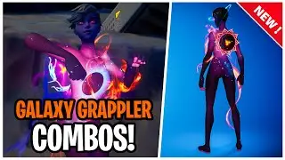 *NEW* GALAXY GRAPPLER Set Combos in Fortnite (Fortnite Battle Royale)