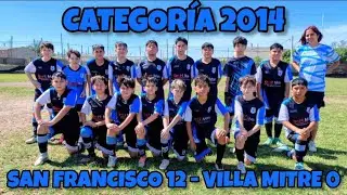 CATEGORÍA 2014 / SAN FRANCISCO 12 - VILLA MITRE 0 / 15-11-25 