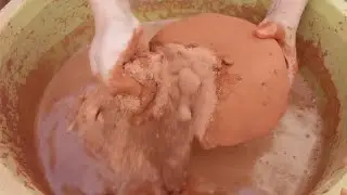 Red dirt nonstop crumbling |ASMR |unique asmr