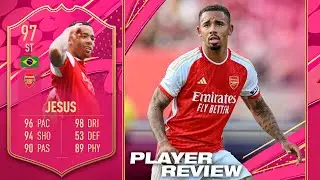 UNA DE LAS CARTAS MAS ASQUEROSAS QUE HE PROBADO RECIENTEMENTE!! | GABRIEL JESUS FUTTIES 97 REVIEW