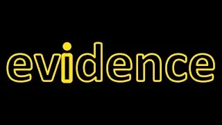 Evidence First Pitch to startup founders and potential founders