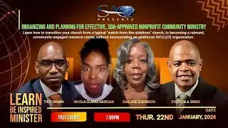 Organizing and Planning for Effective SDA-Approved Nonprofit Community Ministry