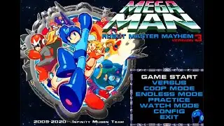 Pharaoh Man vs Skull Man- Mega Man Robot Master Mayhem