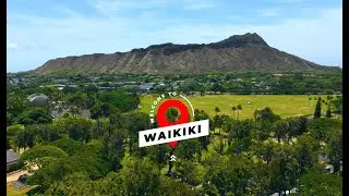 Waikiki Beach | Drone Footage | Surfing Oahu Hawaii in 4K