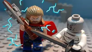 THOR VS GORR -Stop motion animation