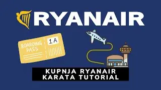 Ryanair kupnja karata | Kako kupiti Ryanair kartu? | CIJELI POSTUPAK