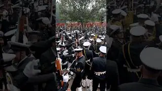 Indian coast guard parade ceremony