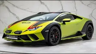 2024 Lamborghini Huracan Sterrato - Verde Citrea Matte - Walkaround + Exhaust Sound