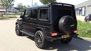 BRABUS Mercedes G500 G-Wagon - LOUD Revs & Accelerations!