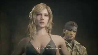 Eva & Snake Talk About Scars | Metal Gear Solid: Delta