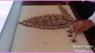 Simple spoon decoration