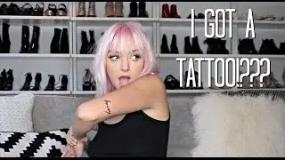I GOT A TATTOO, NEW PUPPY, PINK HAIR! | Q&A | Maddi Bragg