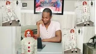 REACTING TO MYSELF BEING PENNYWISE FOR HALLOWEEN IN 2024