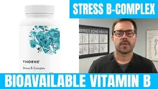 THORNE Stress B-Complex Review And Benefits - Vitamins B2, B6, B12, and Folate - Adrenal Support